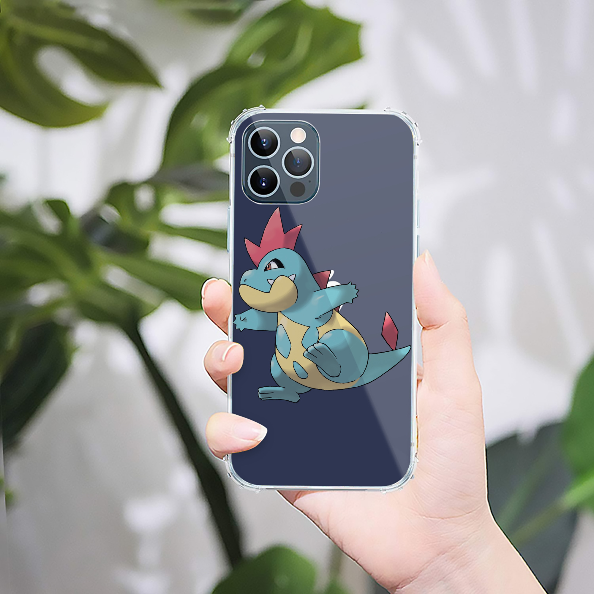 （画像用） ポケットモンスター Pokémon 【iPhone 12シリーズ対応】透明スマホケース（クリアソフトケース）